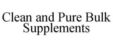 CLEAN AND PURE BULK SUPPLEMENTS