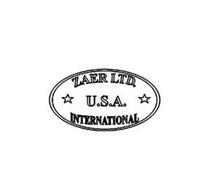 ZAER LTD. U.S.A. INTERNATIONAL