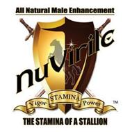 NUVIRILE ALL NATURAL MALE ENHANCEMENT VIGOR STAMINA POWER THE STAMINA OF A STALLION