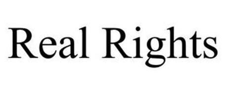 REAL RIGHTS