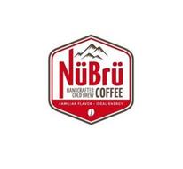 NÜBRÜ HANDCRAFTED COLD BREW COFFEE FAMILIAR FLAVOR· IDEAL ENERGY