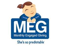 MEG, MONTHLY ENGAGED GIVING, SHE'S SO PREDICTABLE