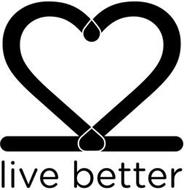 LIVE BETTER, HEART, TWO NUMBER TWOS.