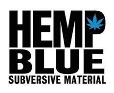 HEMP BLUE SUBVERSIVE MATERIAL