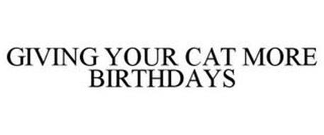 GIVING YOUR CAT MORE BIRTHDAYS