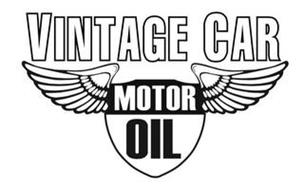 VINTAGE CAR MOTOR OIL