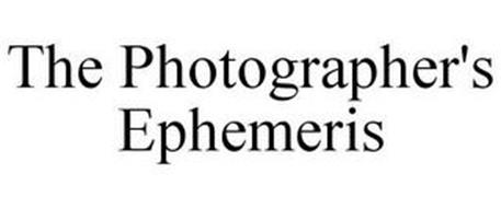 THE PHOTOGRAPHER'S EPHEMERIS