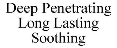 DEEP PENETRATING LONG LASTING SOOTHING
