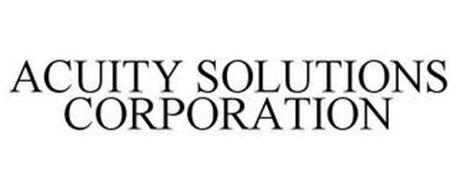 ACUITY SOLUTIONS CORPORATION