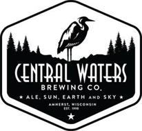 CENTRAL WATERS BREWING CO. ALE, SUN, EARTH AND SKY AMHERST, WISCONSIN EST. 1998