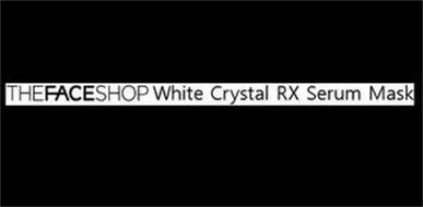 THEFACESHOP WHITE CRYSTAL RX SERUM MASK