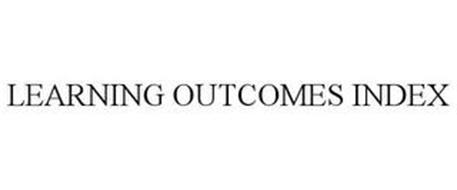 LEARNING OUTCOMES INDEX