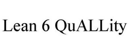 LEAN 6 QUALLITY