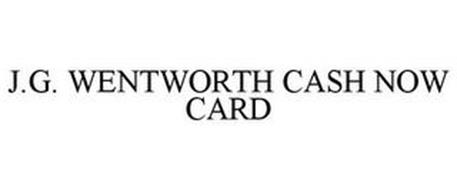 J.G. WENTWORTH CASH NOW CARD