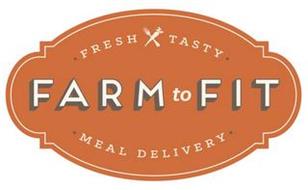 · FRESH TASTY · FARM TO FIT · MEAL DELIVERY ·