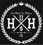 HU$H IX ONE MIND ONE MISSION
