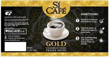 SI CAFE GOLD COLOMBIAN COFFEE FREEZE DRIED