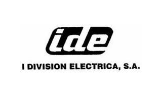 IDE I DIVISION ELECTRICA, S.A.