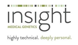 INSIGHT MEDICAL GENETICS HIGHLY TECHNICAL. DEEPLY PERSONAL.