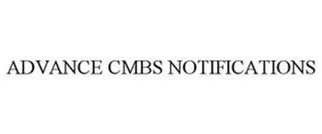 ADVANCE CMBS NOTIFICATIONS
