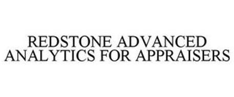 REDSTONE ADVANCED ANALYTICS FOR APPRAISERS