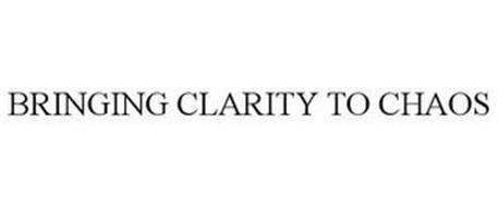 BRINGING CLARITY TO CHAOS