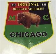 19 ORIGINAL 86 BUFFALO SOLDIERS M C CHICAGO