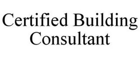CERTIFIED BUILDING CONSULTANT