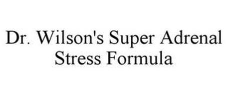 DR. WILSON'S SUPER ADRENAL STRESS FORMULA