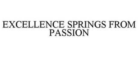 EXCELLENCE SPRINGS FROM PASSION