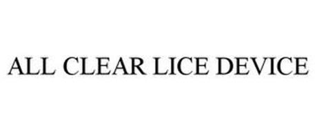 ALL CLEAR LICE DEVICE
