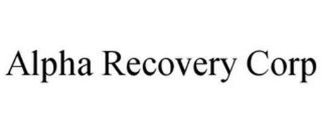 ALPHA RECOVERY CORP