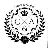CROWN & ALBROOK C & A 14