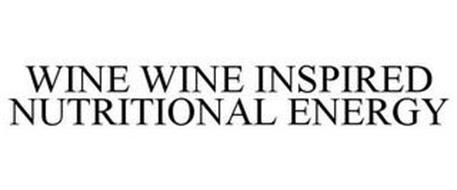WINE WINE INSPIRED NUTRITIONAL ENERGY