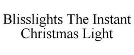 BLISSLIGHTS THE INSTANT CHRISTMAS LIGHT