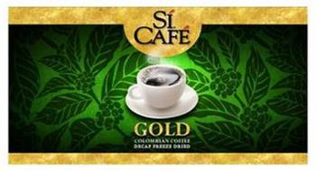 SI CAFE GOLD COLOMBIAN COFFEE DECAF FREEZE DRIED