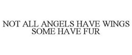 NOT ALL ANGELS HAVE WINGS SOME HAVE FUR