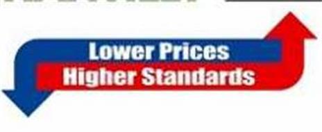 LOWER PRICES HIGHER STANDARDS