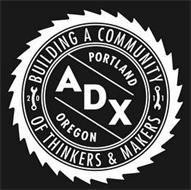 ADX PORTLAND OREGON 2011 BUILDING A COMMUNITY OF THINKERS & MAKERS