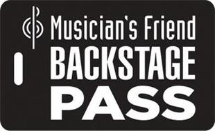 MUSICIAN'S FRIEND BACKSTAGE PASS