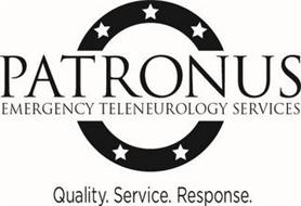 PATRONUS EMERGENCY TELENEUROLOGY SERVICES QUALITY. SERVICE. RESPONSE.