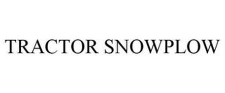 TRACTOR SNOWPLOW