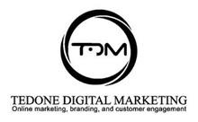TDM TEDONE DIGITAL MARKETING ONLINE MARKETING, BRANDING, AND CUSTOMER ENGAGEMENT