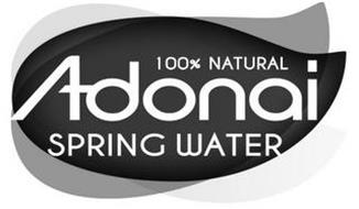 100% NATURAL ADONAI SPRING WATER