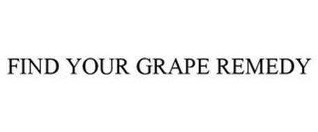 FIND YOUR GRAPE REMEDY