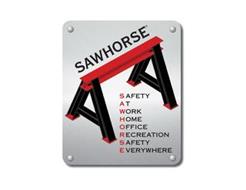SAWHORSE SAFETY AT WORK HOME OFFICE RECREATION SAFETY EVERYWHERE