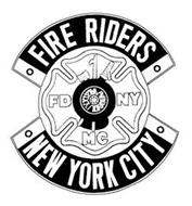 FIRE RIDERS NEW YORK CITY FD NY MC