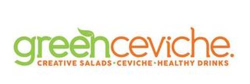 GREEN CEVICHE. CREATIVE SALADS CEVICHE HEALTHY DRINKS