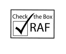 CHECK THE BOX RAF