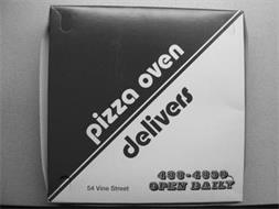 PIZZA OVEN DELIVERS